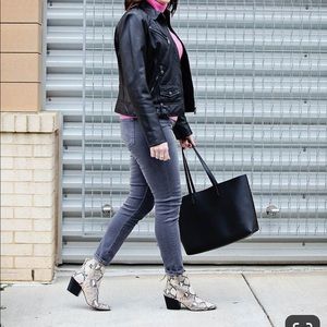 Dolce Vita Colton Snake Booties - 7.5